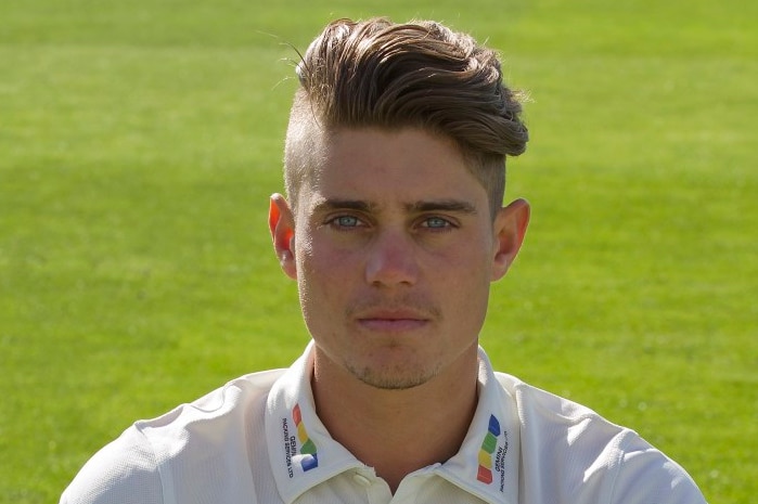 Australian cricketer Alex Hepburn, with English county cricket side Worcestershire's second team.