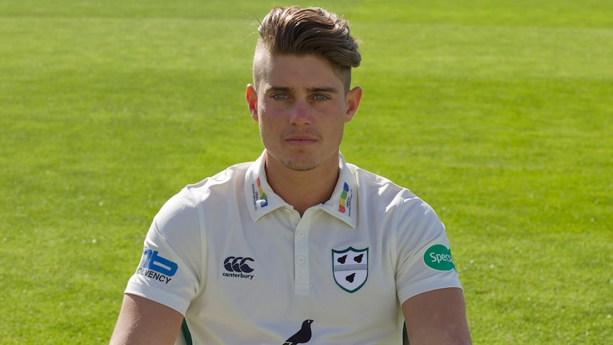 Australian cricketer for Worcestershire Alex Hepburn