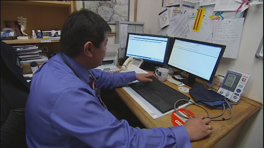 Newcastle doctors concerned the e-health system is causing stress and adding to their workload.