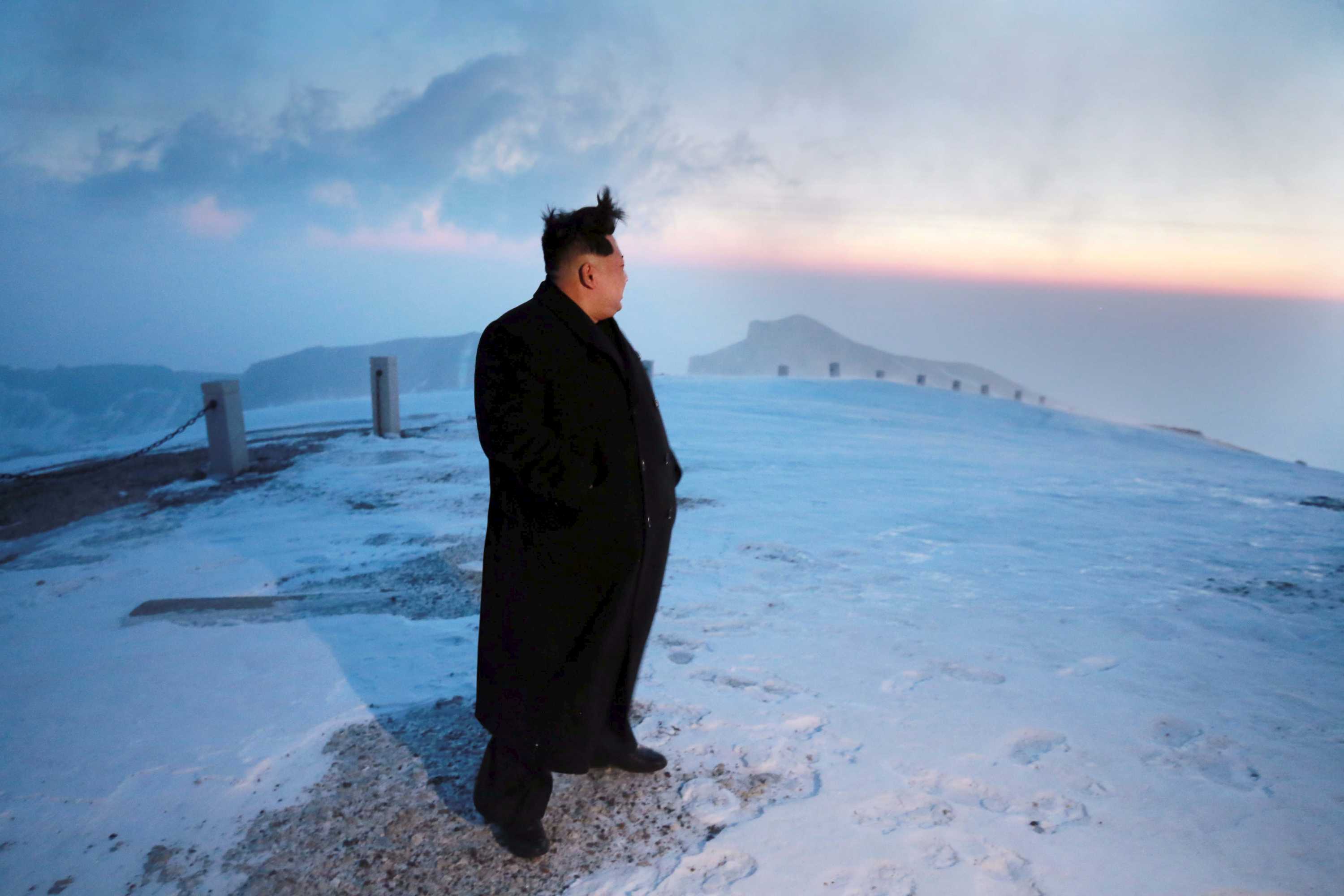 Kim Jong Un Climbs North Korea S Highest Peak Mount Paektu State Media Says Abc News