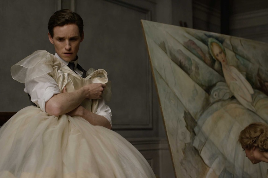 Eddie Redmayne in a scene from The Danish Girl