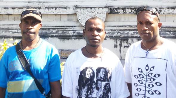West Papuan activists who climbed into Australian consulate in Bali