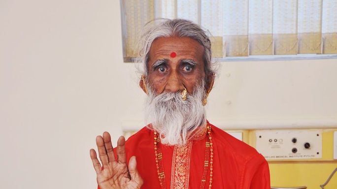 Prahlad Jani says that at a young age he was blessed by a goddess who gave him special powers.