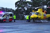 Paramedics at Doyalson crash