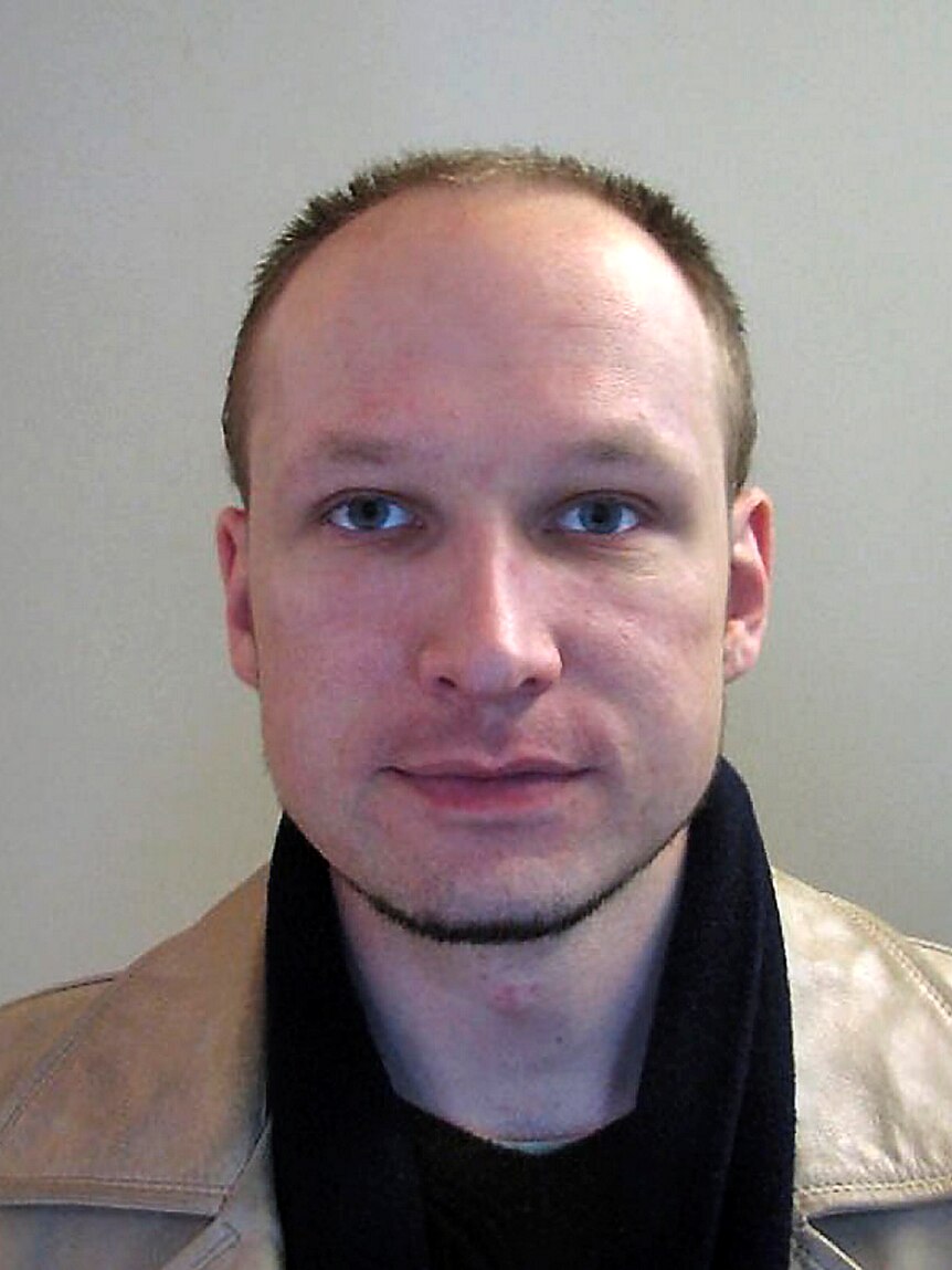 Anders Breivik head shot