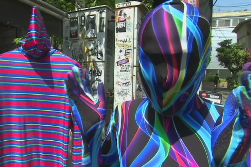 Zentai craze on streets