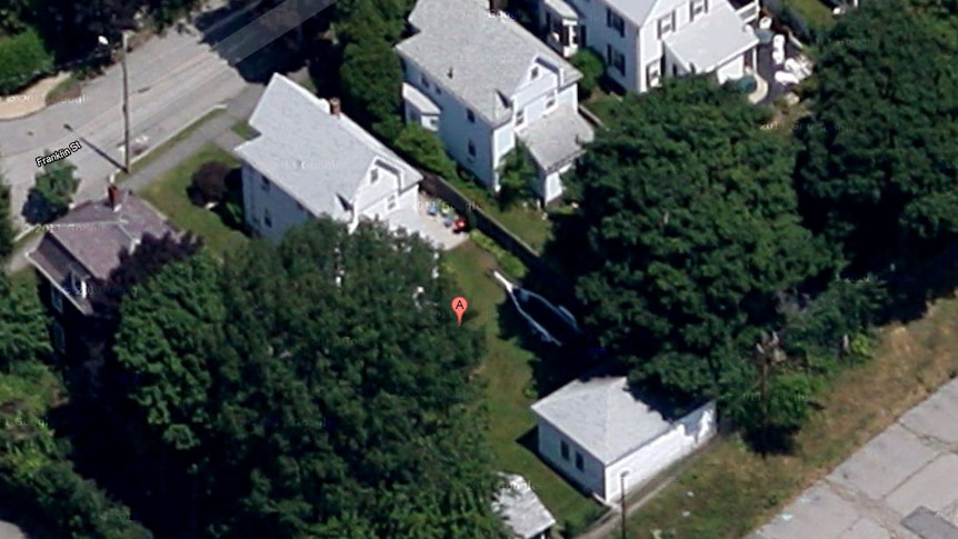 Google Maps satellite view of home where Boston suspected is reportedly hiding