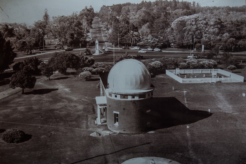 The first Perth Observatory in West Perth.