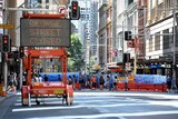 George Street closed to traffic in Sydney's CBD