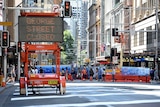 George Street closed to traffic in Sydney's CBD