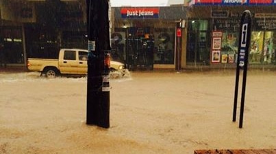 Merimbula flooded