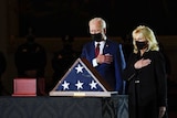US President Joe Biden and first lady Jill Biden.