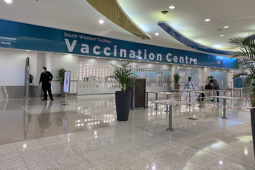 a vaccination centre