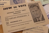 A how-to-vote card for Joh Bjelke-Petersen