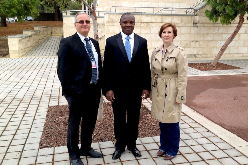 Dom Blackshaw, Paul Okoli and 'Jenny'