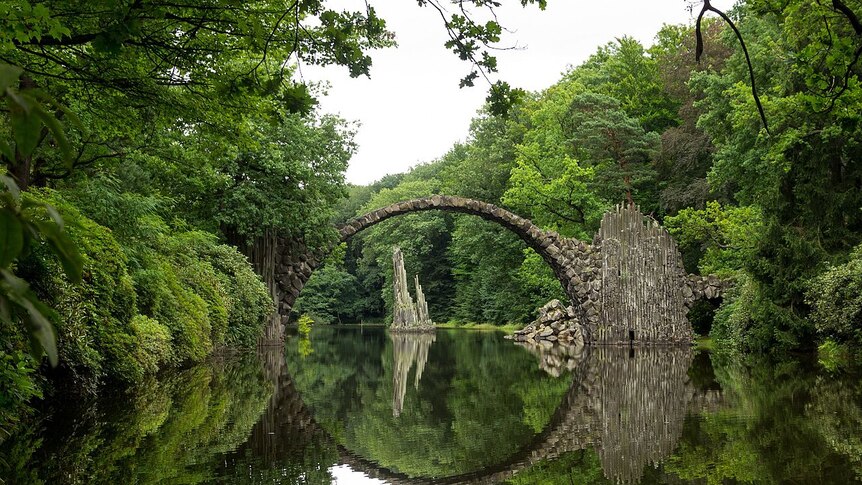 "Devil's Bridge" in Gablenz, Germany. Photo by A. Landgraf