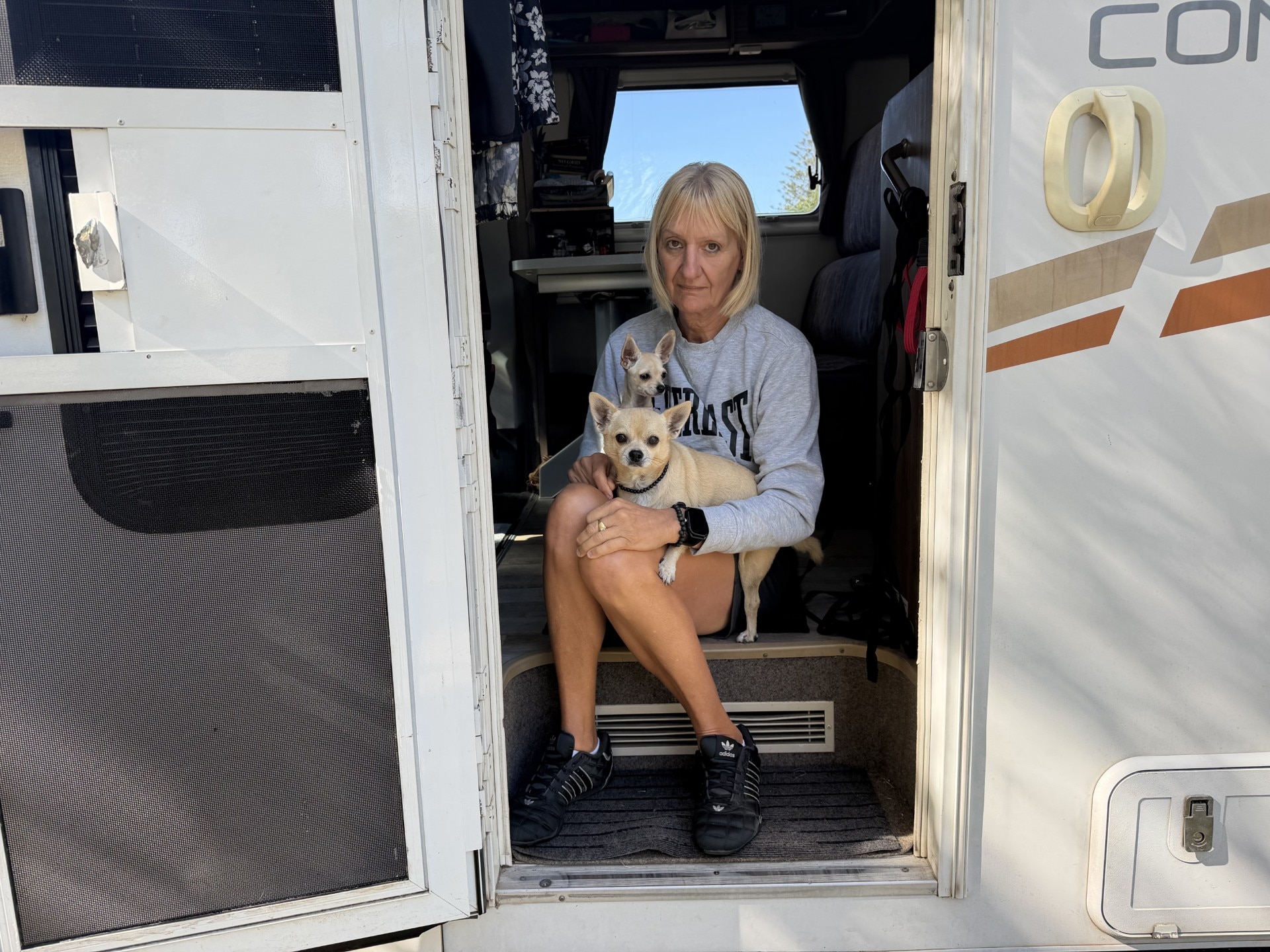 Homeless woman feels safer living in vehicle than shared housing