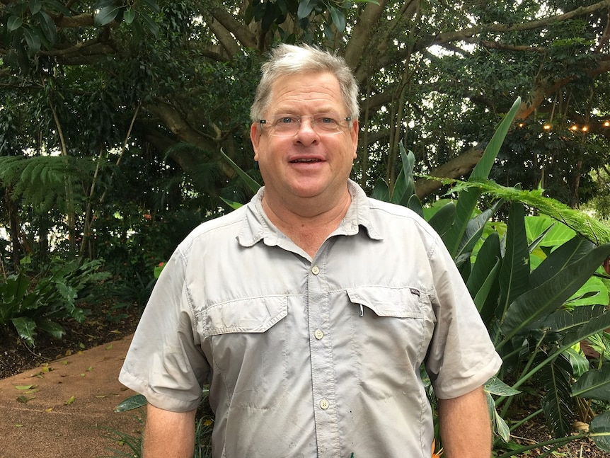 Macadamia grower Andrew Starkey.