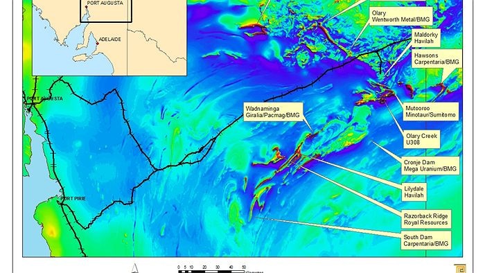 Braemar iron ore deposits