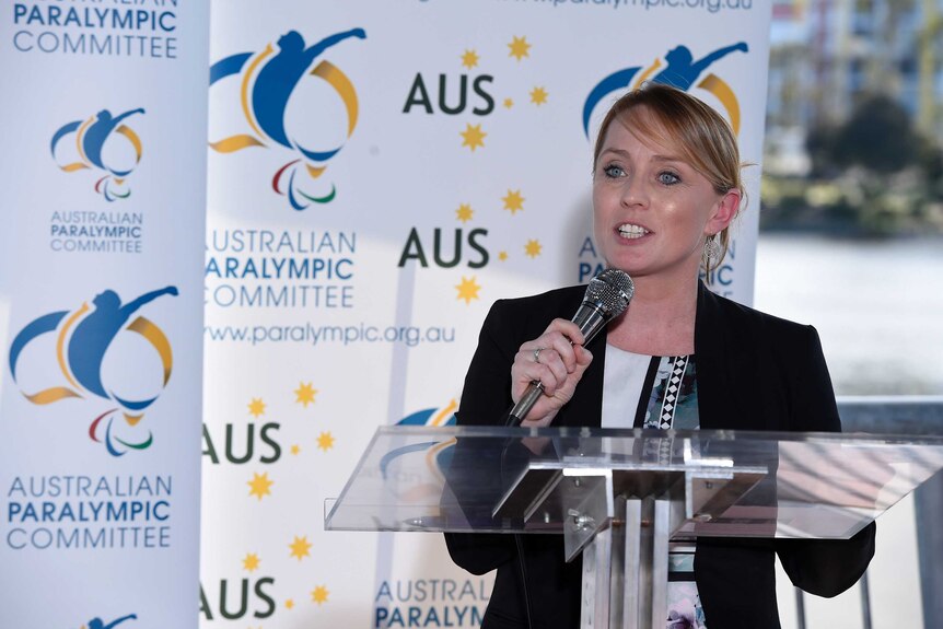 Chef de mission of the Australian Paralympic team Kate McLoughlin