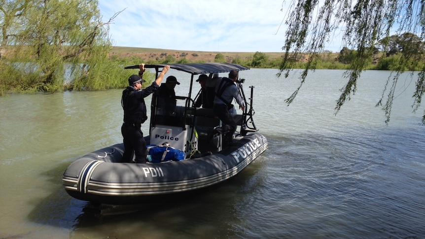 SA water police on the River Murray
