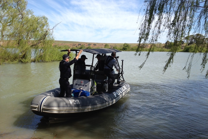 SA water police on the River Murray