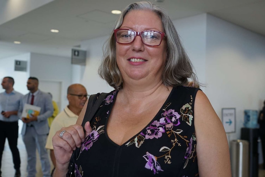 Anne Sharon Vickerstaff received her Australian citizenship at a ceremony in Darwin today