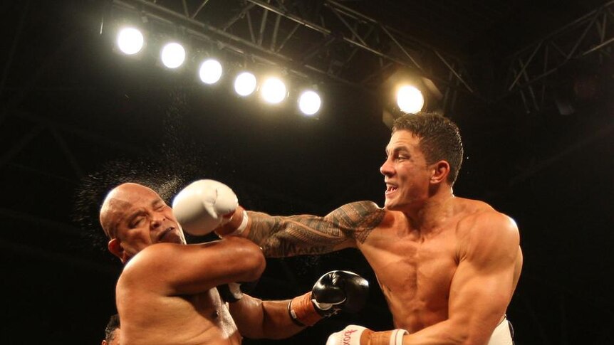 Sonny Bill opponent throws blow at weigh-in