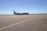 Boeing's latest 787-9 Dreamliner lands in Alice Springs.