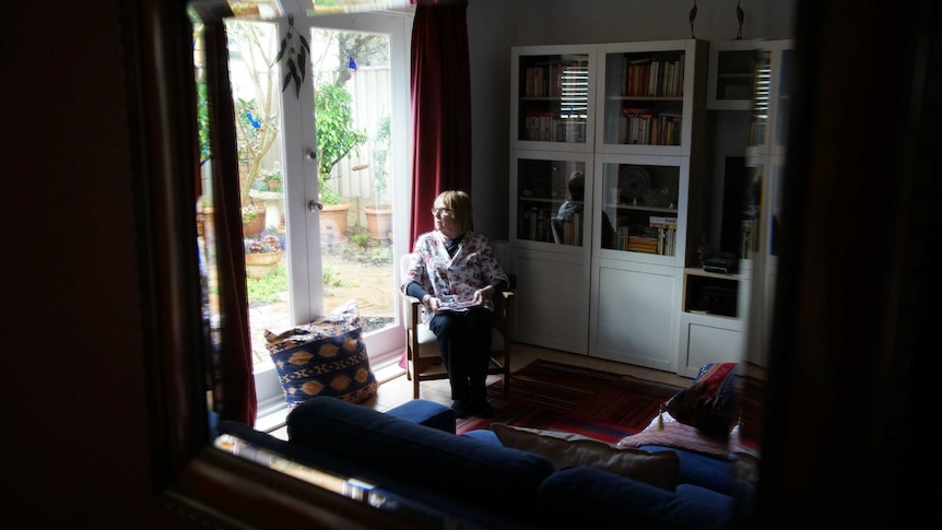 Linda Jackson in her Perth home. She is determined to avoid dementia.