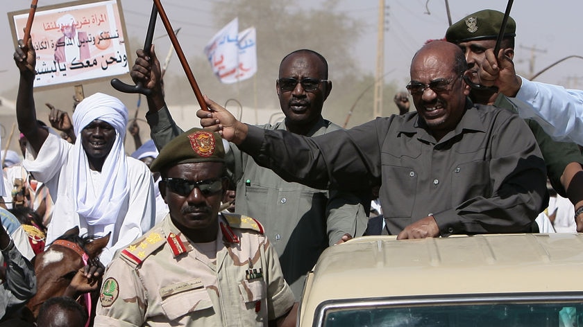 Sudan's president Omar Hassan al-Bashir