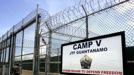 Detention: David Hicks has been held since January 2002 at Guantanamo Bay