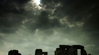The stone circle of Stonehenge is said by some to have been built by Merlin the magician, Arthur's mysterious adviser.