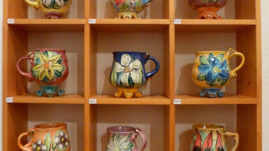 Monika Leone's Australian wildflower cups