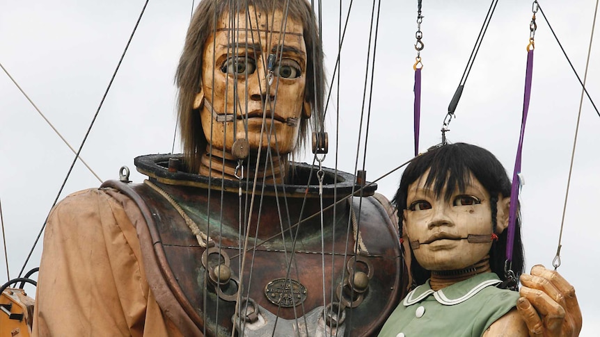The Giants, massive marionettes, will roam Perth's streets next year as part of the Perth International Arts Festival.