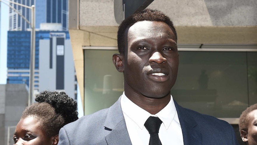 Majak Daw is found not guilty of raping a teenage girl at a party in 2007.