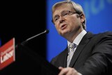Kevin Rudd at ALP conference