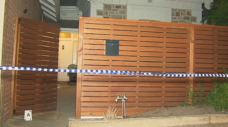 The house at Largs Bay where a man was allegedly stabbed