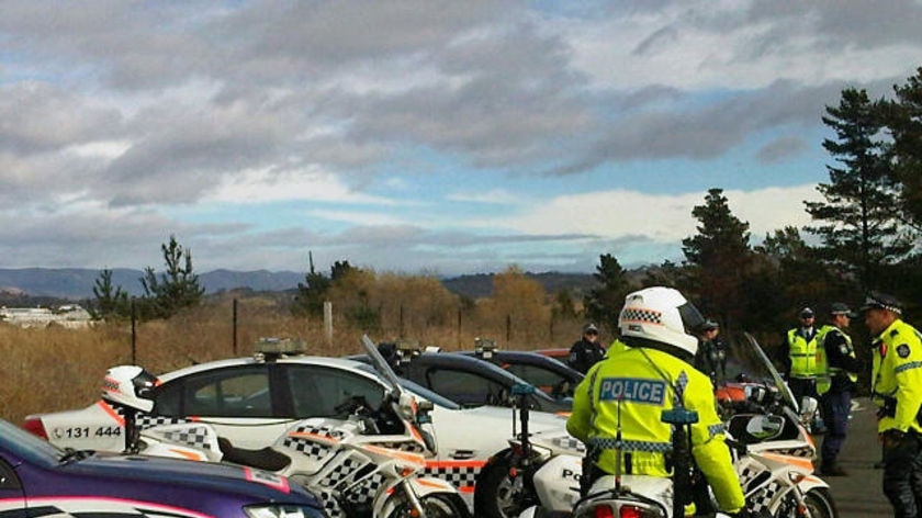 Extra police out in force today as the Queen's Birthday long weekend comes to an end.