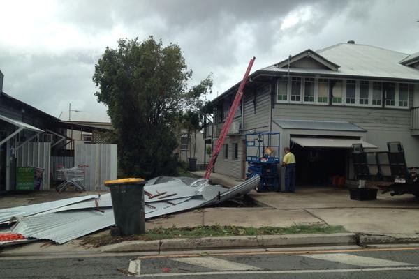 House without roof