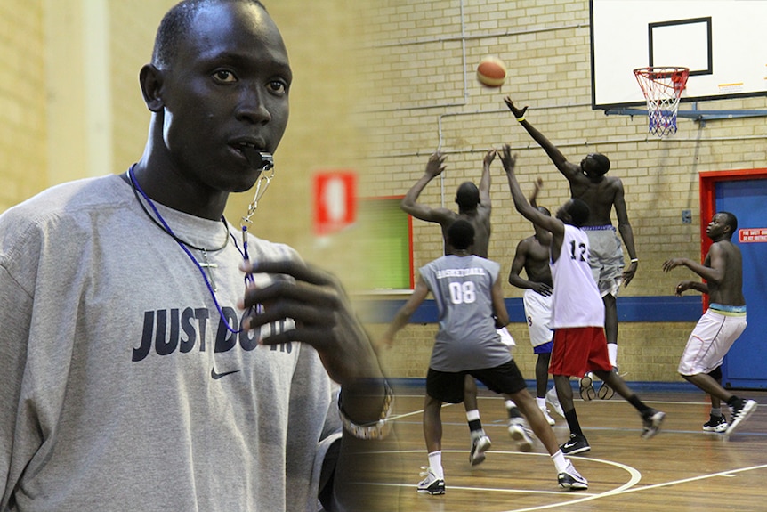 Mayor Chagai is the coach of the Savannah Pride basketball club in Blacktown, Sydney.