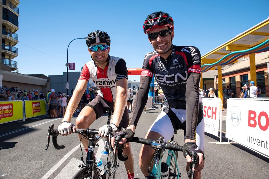 Wes and Ricky Swindale at the TDU