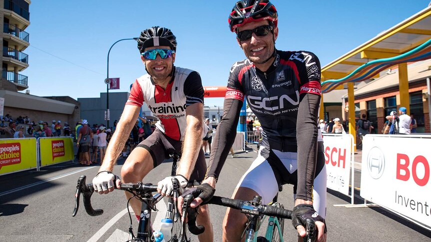 Wes and Ricky Swindale at the TDU