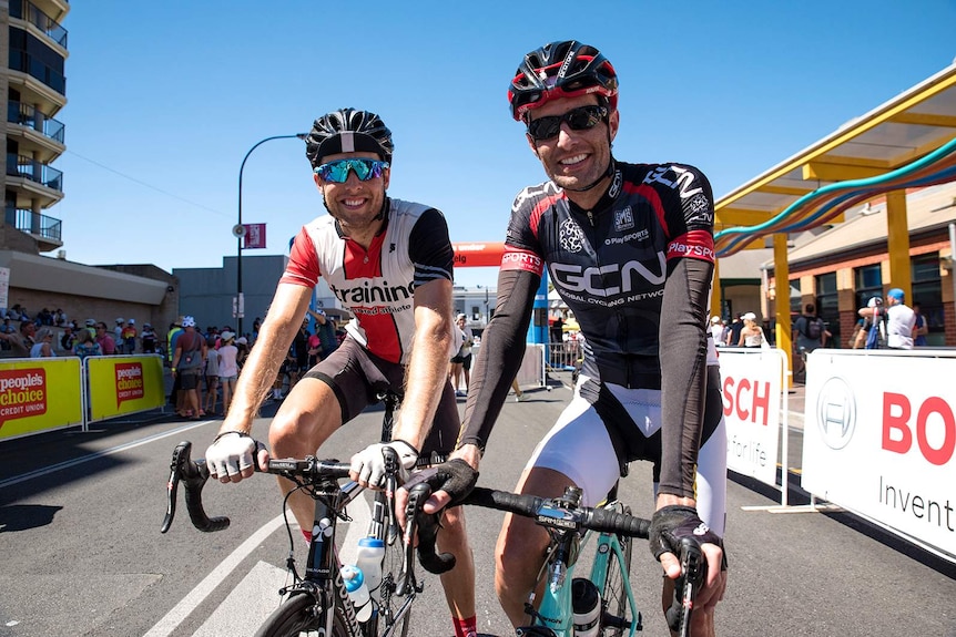 Wes and Ricky Swindale at the TDU