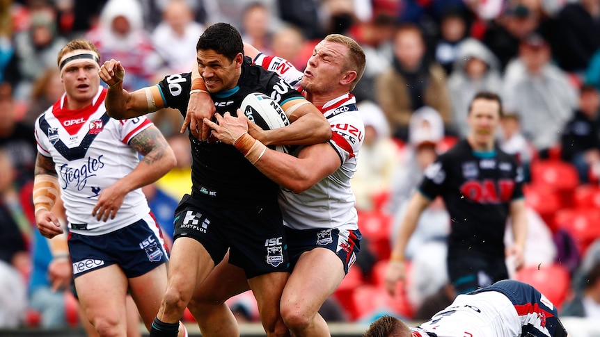 Brad Tighe scored two tries in the Panthers' fifth win for the season.