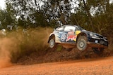 Sebastian Ogier in the Rally Australia