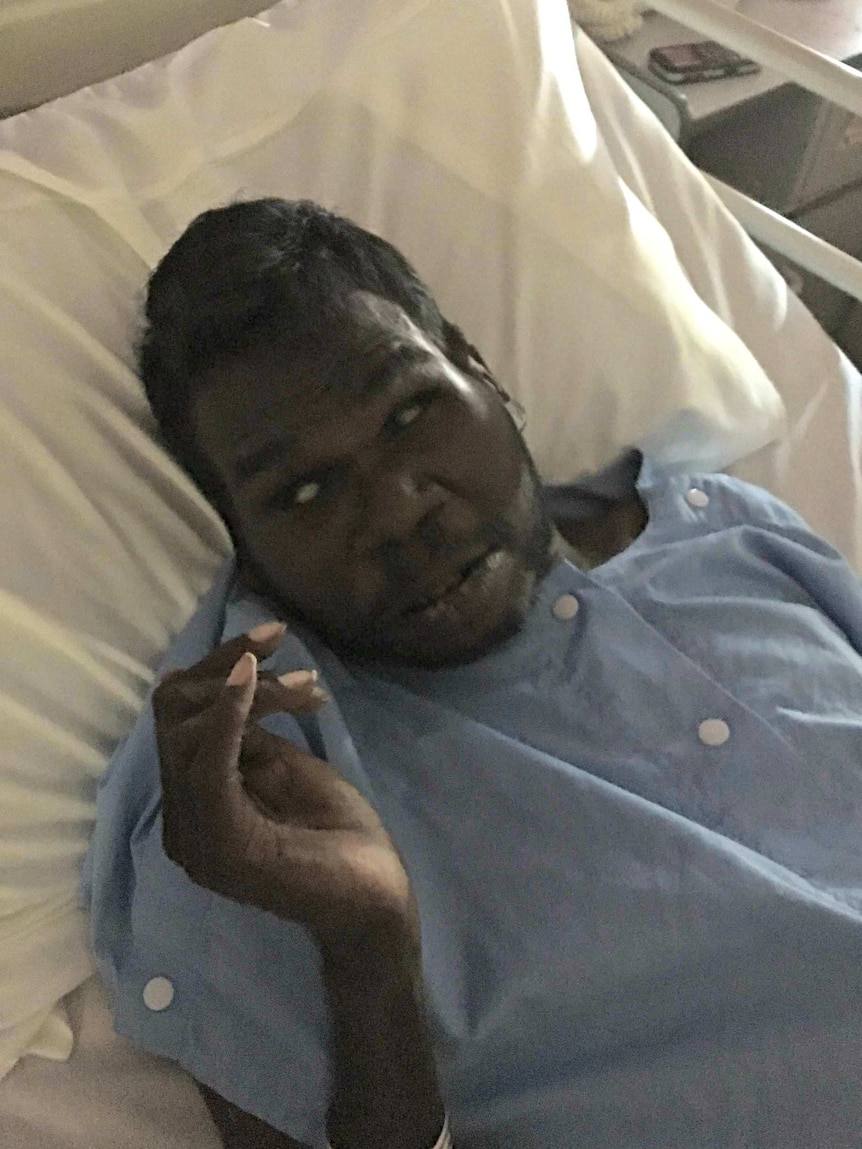 Gurrumul in hospital