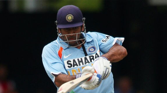 Stirring comeback... MS Dhoni plundered 88 not out from 95 balls