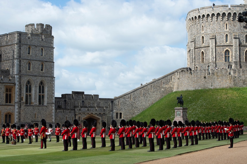 The servicemen and women on parade numbered almost 275, with 70 horses.