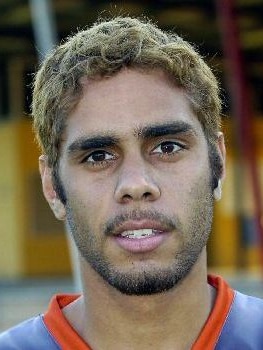 NTFL footballer Keegan Dingo